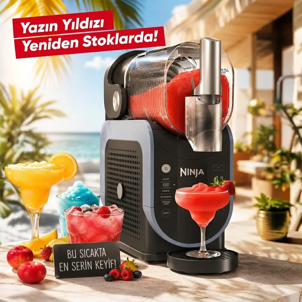 Kıbrıs Ninja Slushi Buzlu İçecek Makinesi Kıbrıs Ninja Slushi Buzlu İçecek Makinesi